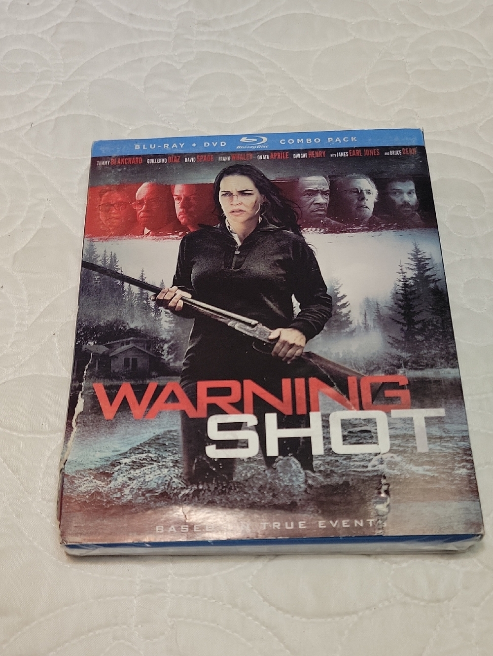 Warning Shot Blu-ray/DVD Combo Pack - Red, Blue, Black Artwork